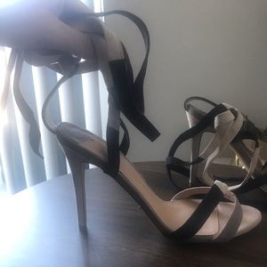 TONY BIANCO Stilletto sandal, w ankle wrap/strap